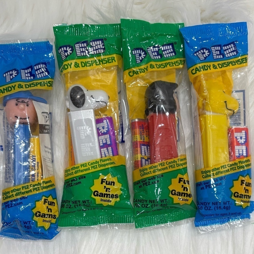 NEW RARE COLLECTIBLE PEZ Simpson peanuts Spider-Man Wonder Woman lot - Picture 3 of 3